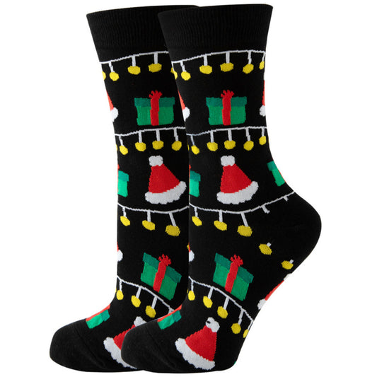 Men's Christmas Cartoon Fun Pattern Stockings